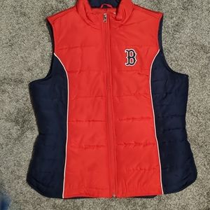 Red sox puffer vest